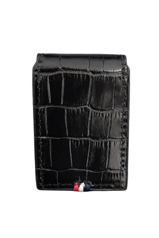 S.T. Dupont Crocodile Deri Siyah Le Grand Çakmak Kılıfı