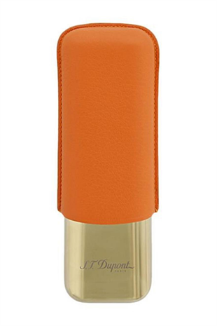 S.T. Dupont Turuncu İkili Puro Kılıfı 183256