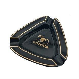 Cohiba 3Lü Puro Küllüğü Siyah Gold Çizgi Detaylı