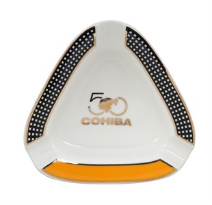 Cohiba 50. Yıl Beyaz 3lü Puro Küllüğü