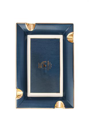 Cohiba 55. Yıl Mavi-Beyaz Dörtlü Porselen Puro Küllüğü