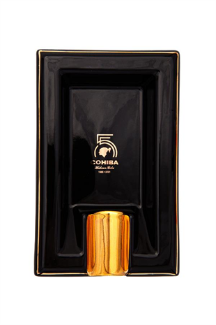 Cohiba 55. Yıl Siyah Tekli Porselen Puro Küllüğü