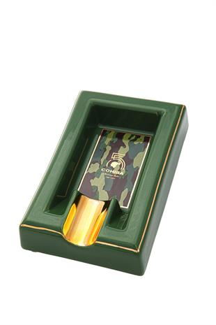 Cohiba 55. Yıl Yeşil Tekli Porselen Puro Küllüğü