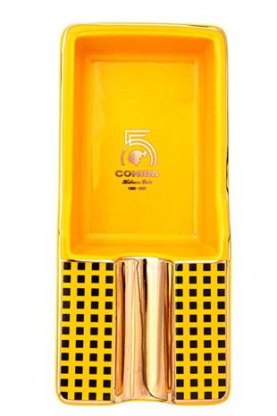 Cohiba 55. Yıl Sarı Tekli Porselen Puro Küllüğü