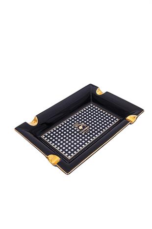 Cohiba 55. Yıl Siyah Desenli Dörtlü Porselen Puro Küllüğü