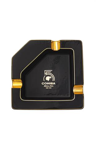 Cohiba 55. Yıl Siyah Üçlü Porselen Puro Küllüğü