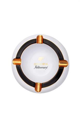 Cohiba Anniversary Beyaz Dörtlü Porselen Puro Küllüğü