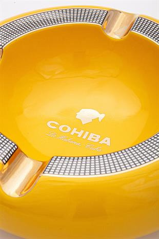 Cohiba Sarı Dörtlü Porselen Puro Küllüğü
