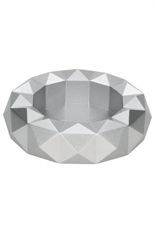 Colibri Quasar Round Gümüş Puro Küllüğü