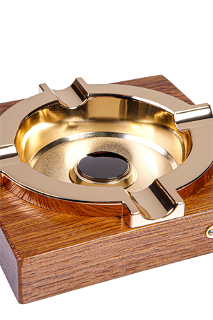 Parmida Dörtlü Ahşap Gold Puro Küllüğü