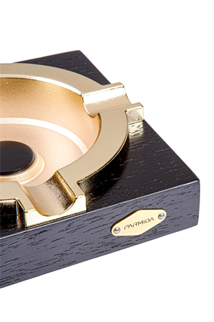 Parmida Dörtlü Ahşap Siyah Puro Küllüğü