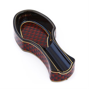 Parmida Kırmızı Desenli Puro Küllüğü