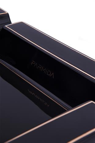 Parmida Siyah Dörtlü Puro Küllüğü