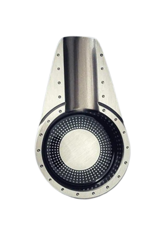 PQ Gümüş Gunmetal Porselen Tekli Puro Küllüğü