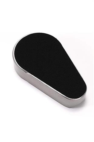 PQ Gümüş Gunmetal Tekli Büyük Puro Küllüğü