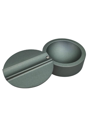 PQ Gunmetal Metal Döner Başlıklı Tekli Puro Küllüğü
