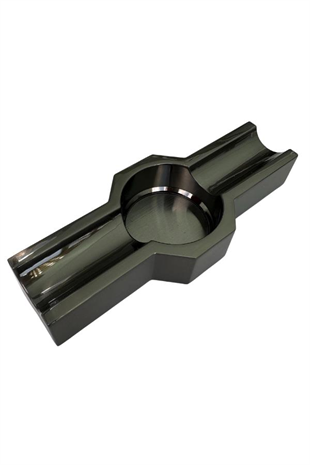 PQ Gunmetal Metal İkili Puro Küllüğü