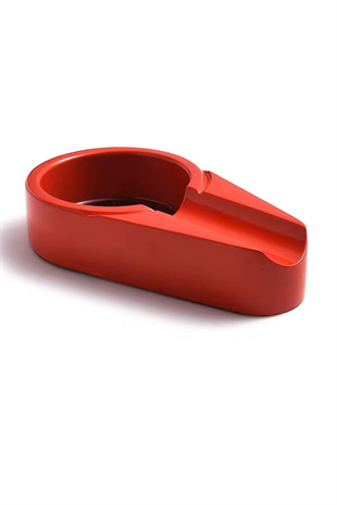 PQ Kırmızı Porselen Tekli Puro Küllüğü