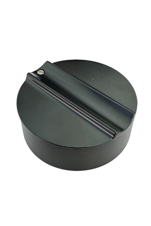 PQ Siyah Metal Döner Başlıklı Tekli Puro Küllüğü