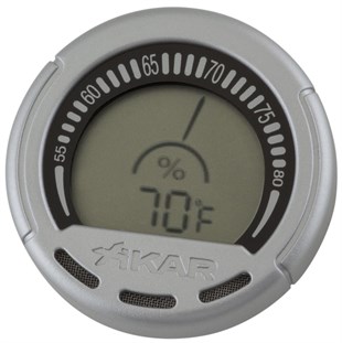 Xikar PuroTemp Dijital Gauge Higrometre Nem Ölçer CR2025