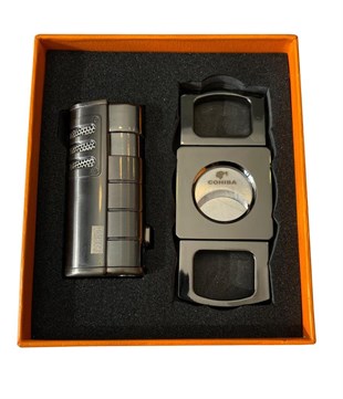 Cohiba Çakmak Kesici İkili Set
