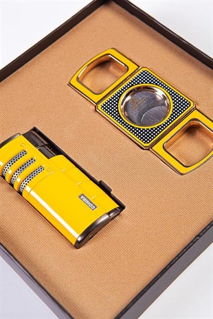 Cohiba Çakmak Kesici İkili Set