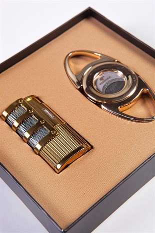 Cohiba Çakmak Kesici İkili Set