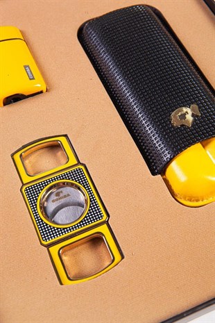 Cohiba Çakmak Kesici Kılıf Seti