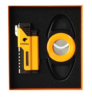 Cohiba Çakmak Kesici 2li Puro Seti