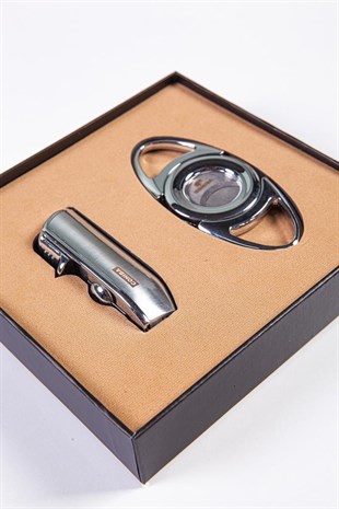 Cohiba Çakmak Kesici İkili Set