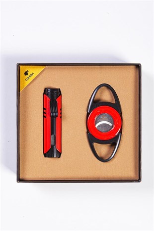 Cohiba Çakmak Kesici İkili Set