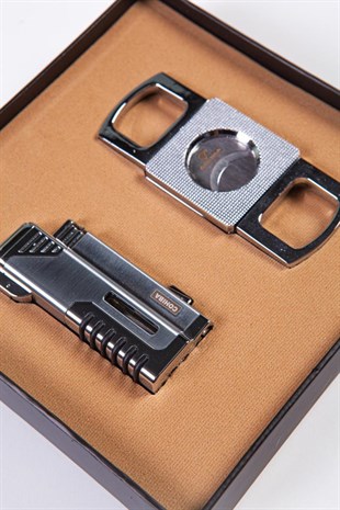Cohiba Çakmak Kesici İkili Set