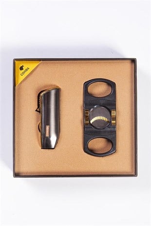 Cohiba Çakmak Kesici İkili Set