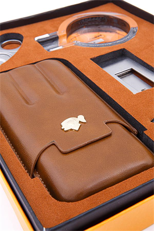 Cohiba Çakmak Kılıf Küllük Kesici Sehpa Beşli Puro Seti