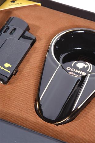 Cohiba Çakmak Küllük İkili Set