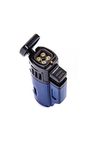 Cohiba Çakmak Tutucu Kılıf Küllük Dörtlü Puro Seti