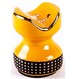 Cohiba Gold - Kahverengi - Eskitilmiş Bakır - Sarı Kılıf Çakmak Kesici Sehpa Puro Set