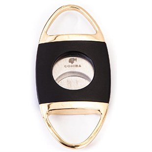 Cohiba Gümüş-Gunmetal İkili Çakmak Kesici Puro Set