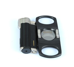 Cohiba Kesici Çakmak 2li Puro Seti