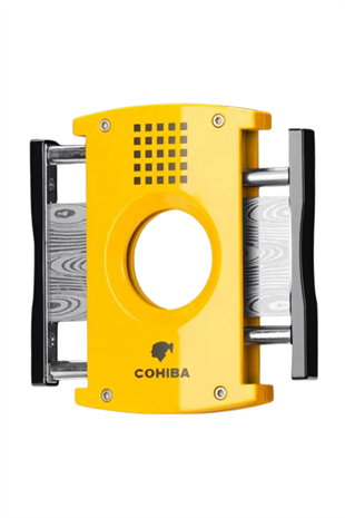 Cohiba Limitli Seri Kesici Çakmak İkili Sarı Puro Seti