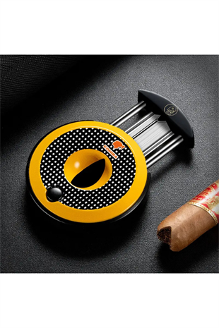 Cohiba Özel Seri Çakmak Kesici Küllük Üçlü Sarı Puro Seti