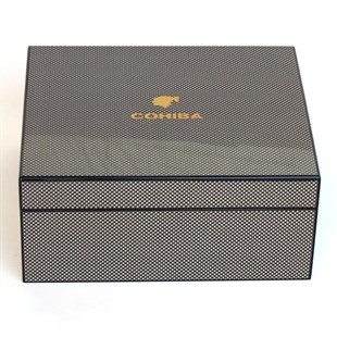 Cohiba Karbon Desenli Puro Humidor Seti