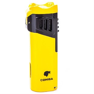 Cohiba Sarı Küllük Çakmak İkili Puro Seti