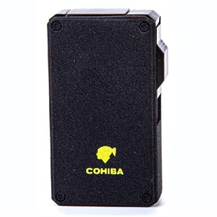 Cohiba Siyah Çakmak Kesici İkil Puro Set