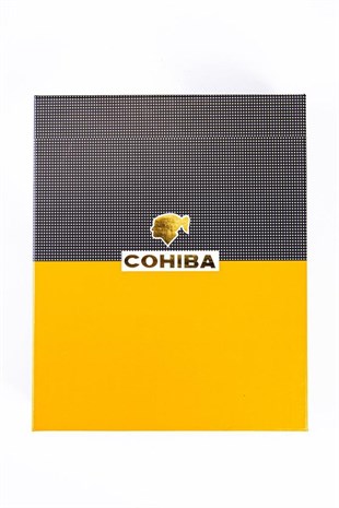 Cohiba Üçlü Çakmak Kesici Kılıf Bronz Puro Set
