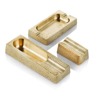 Coho Patron Limited Edition Dövme Aksesuarlı Pirinç Puro Seti