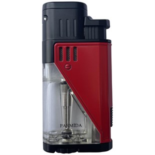 Parmida Çakmak Kesici İkili Kırmızı Puro Seti