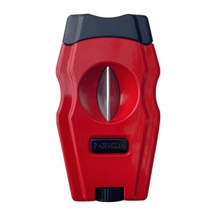 Parmida Çakmak Kesici İkili Kırmızı Puro Seti