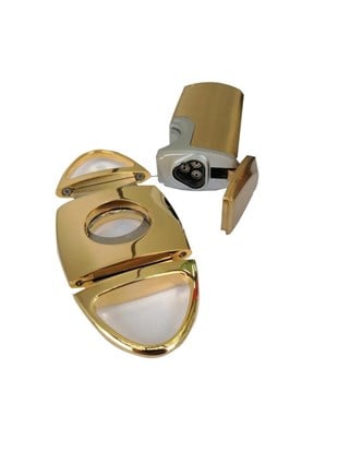 Parmida Çakmak Kesici İkili Gold Puro Set