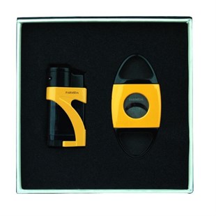 Parmida Çakmak Kesici İkili Sarı Set